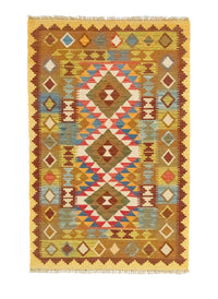Kelim Carpet - orientalisk matta - 159 x 101 cm - beige