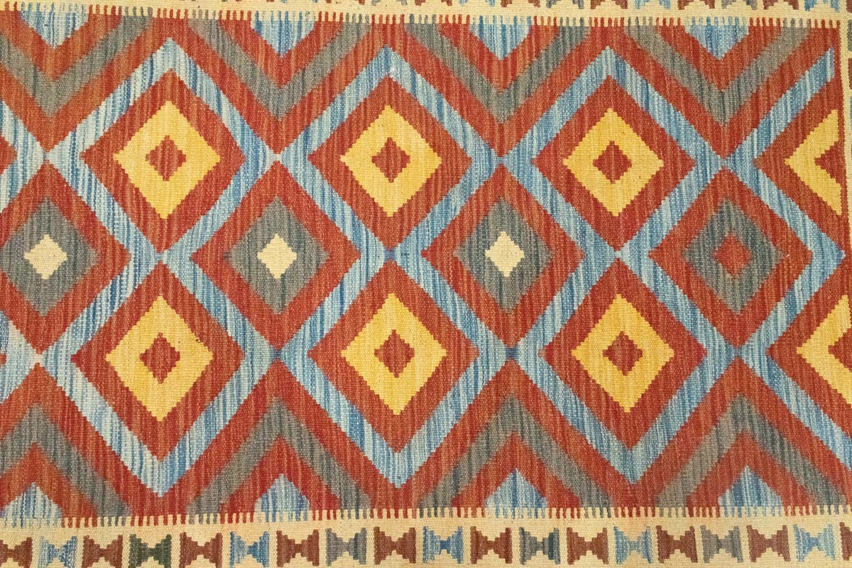 Kelim Carpet - orientalisk matta - 161 x 107 cm - brun