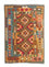 Kelim Carpet - orientalisk matta - 152 x 102 cm - flerfärgad