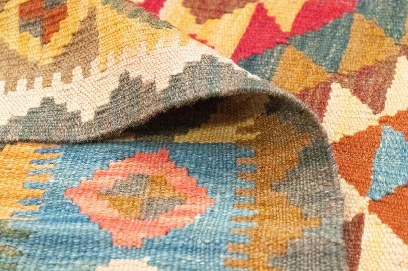 Kelim Carpet - orientalisk matta - 152 x 102 cm - flerfärgad