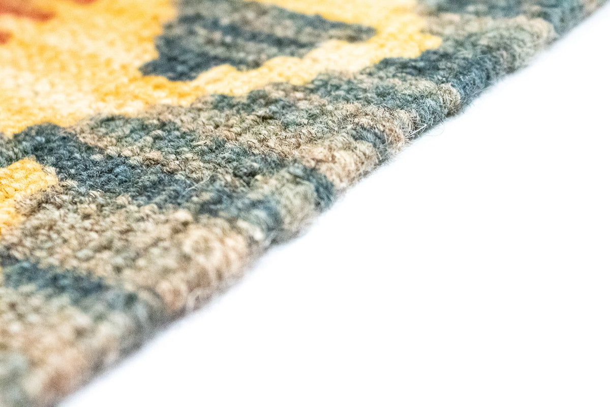 Kelim Carpet - orientalisk matta - 156 x 105 cm - grön