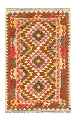 Kelim Carpet - orientalisk matta - 168 x 103 cm - gul