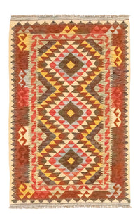 Kelim Carpet - orientalisk matta - 168 x 103 cm - gul