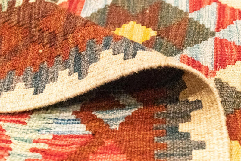 Kelim Carpet - orientalisk matta - 168 x 103 cm - gul