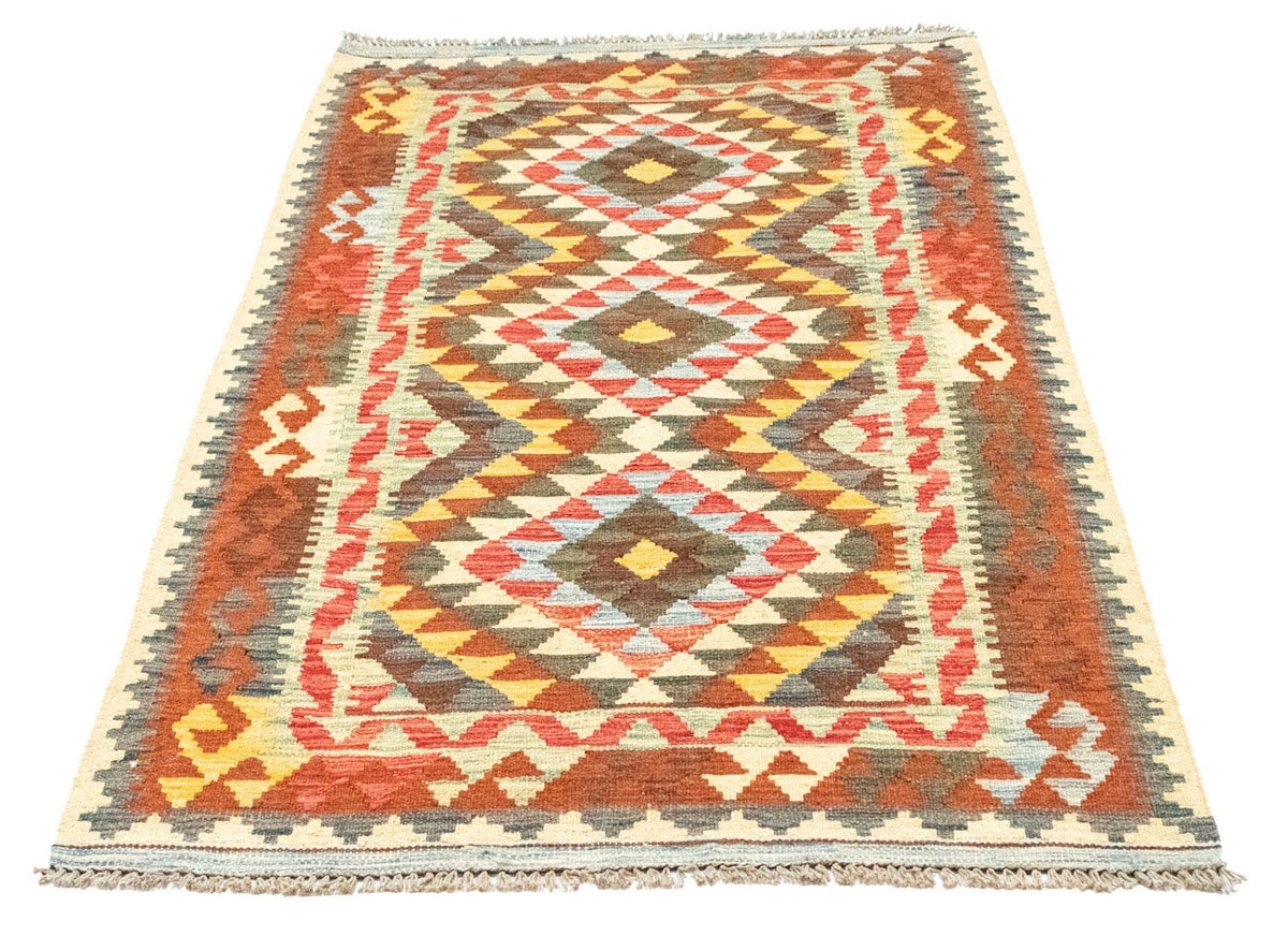 Kelim Carpet - orientalisk matta - 168 x 103 cm - gul