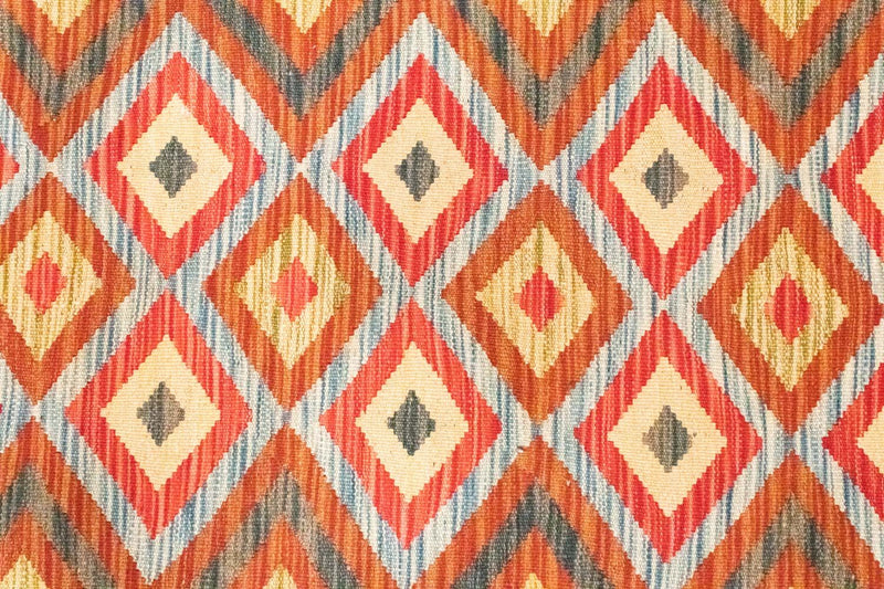 Kelim Carpet - orientalisk matta - 154 x 105 cm - orange