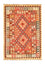 Kelim Carpet - orientalisk matta - 145 x 101 cm - orange