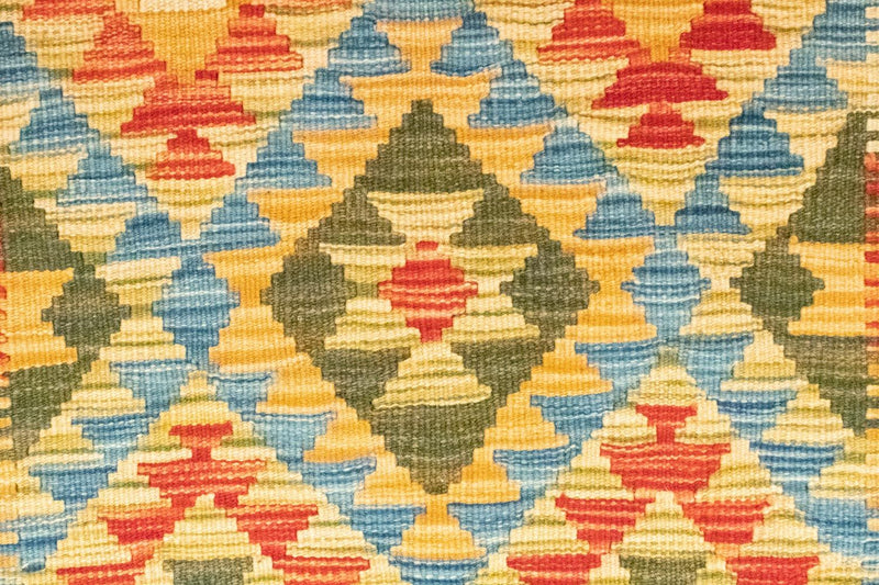 Kelim Carpet - orientalisk matta - 130 x 83 cm - orange