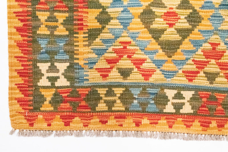 Kelim Carpet - orientalisk matta - 130 x 83 cm - orange