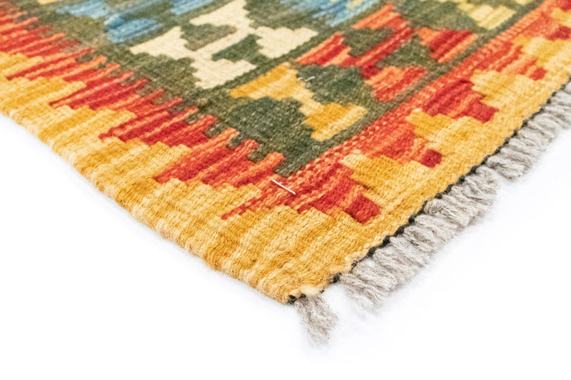 Kelim Carpet - orientalisk matta - 130 x 83 cm - orange