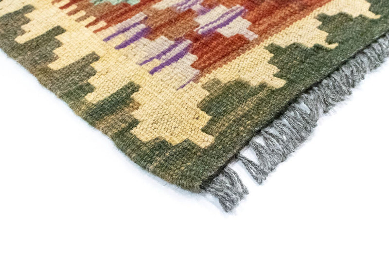 Kelim Carpet - orientalisk matta - 121 x 73 cm - orange