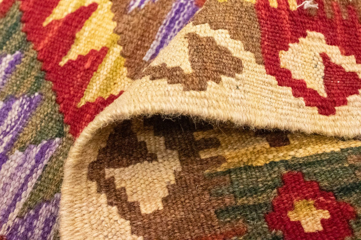 Kelim Carpet - orientalisk matta - 117 x 75 cm - röd