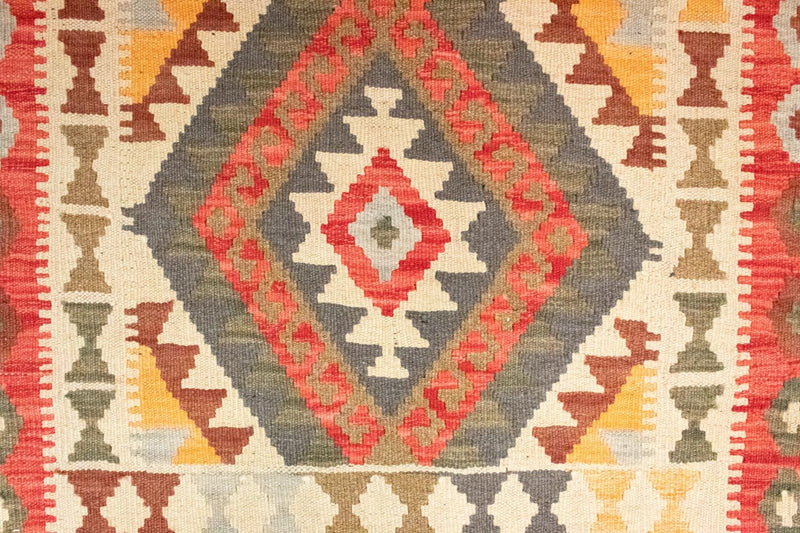 Kelim Carpet - orientalisk matta - 120 x 77 cm - orange