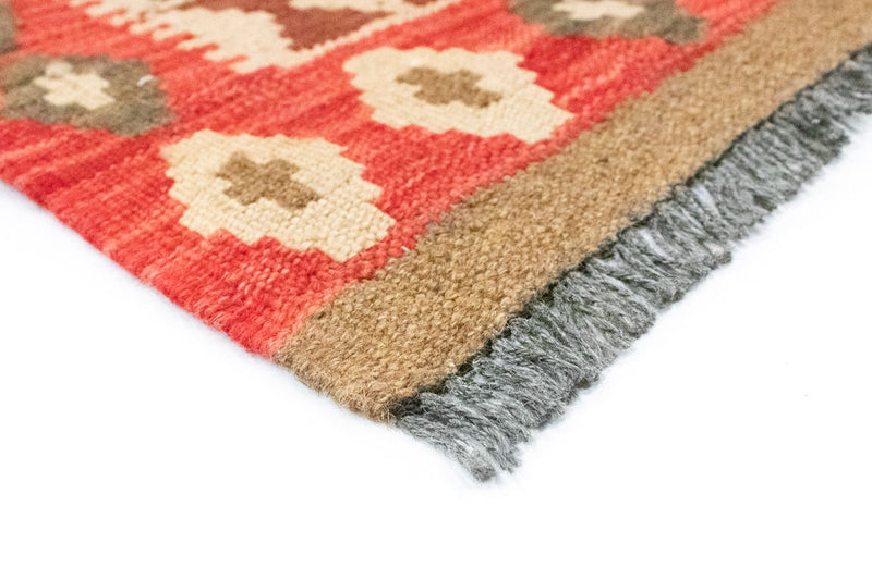 Kelim Carpet - orientalisk matta - 120 x 77 cm - orange