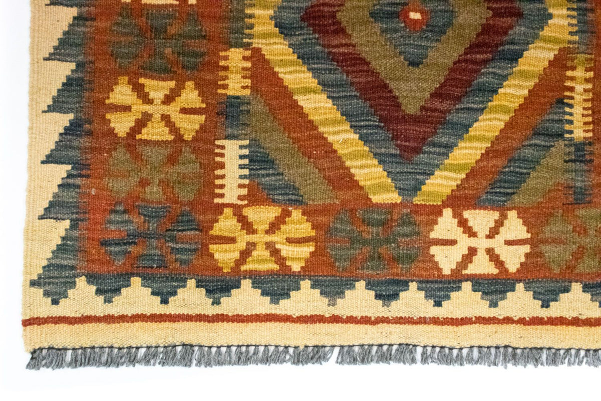 Kelim Carpet - orientalisk matta - 127 x 83 cm - brun