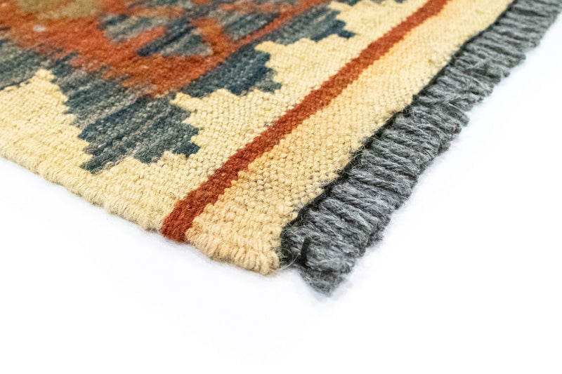 Kelim Carpet - orientalisk matta - 127 x 83 cm - brun