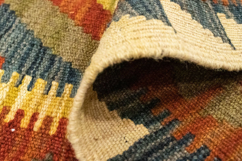 Kelim Carpet - orientalisk matta - 127 x 83 cm - brun