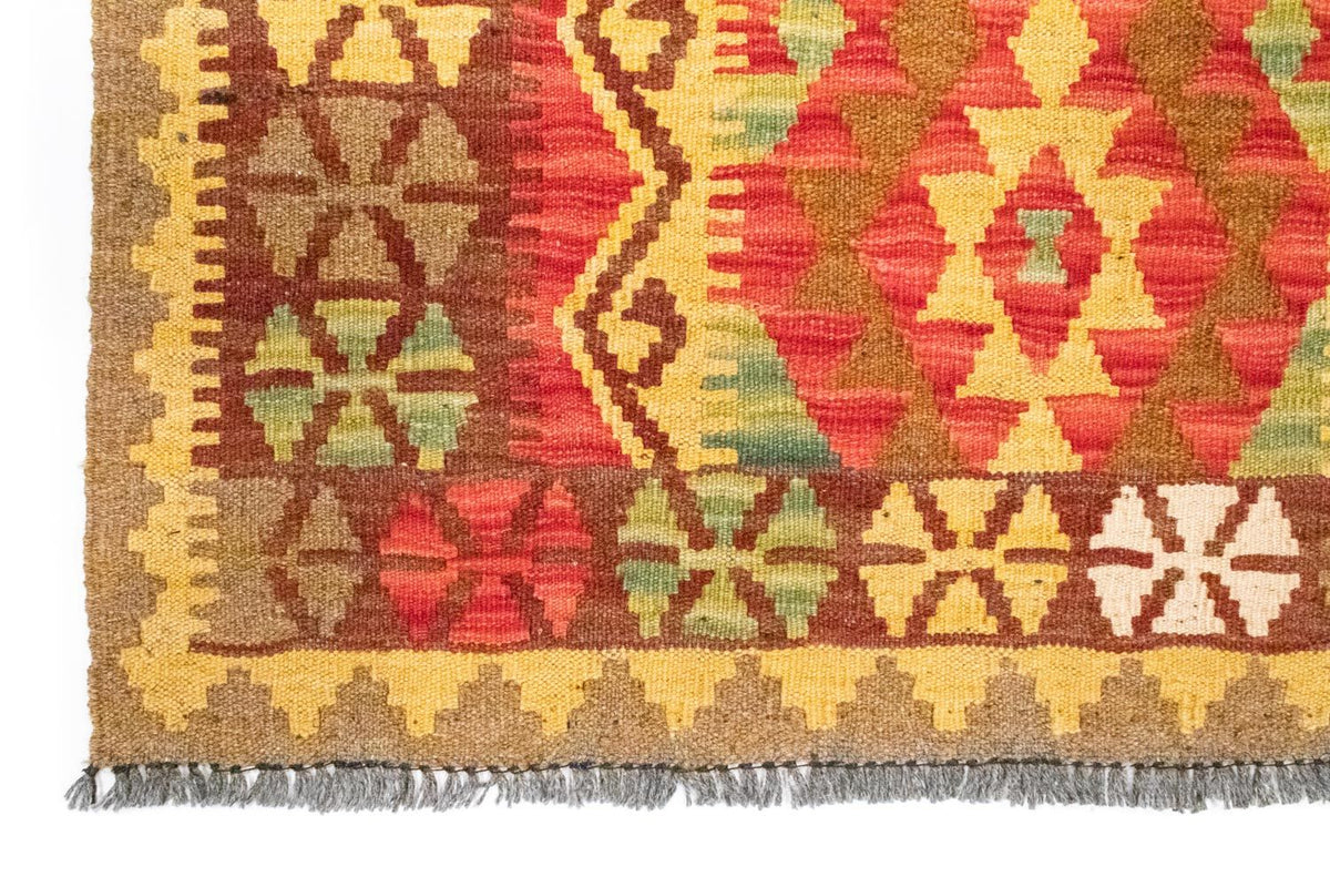 Kelim Carpet - orientalisk matta - 120 x 82 cm - orange