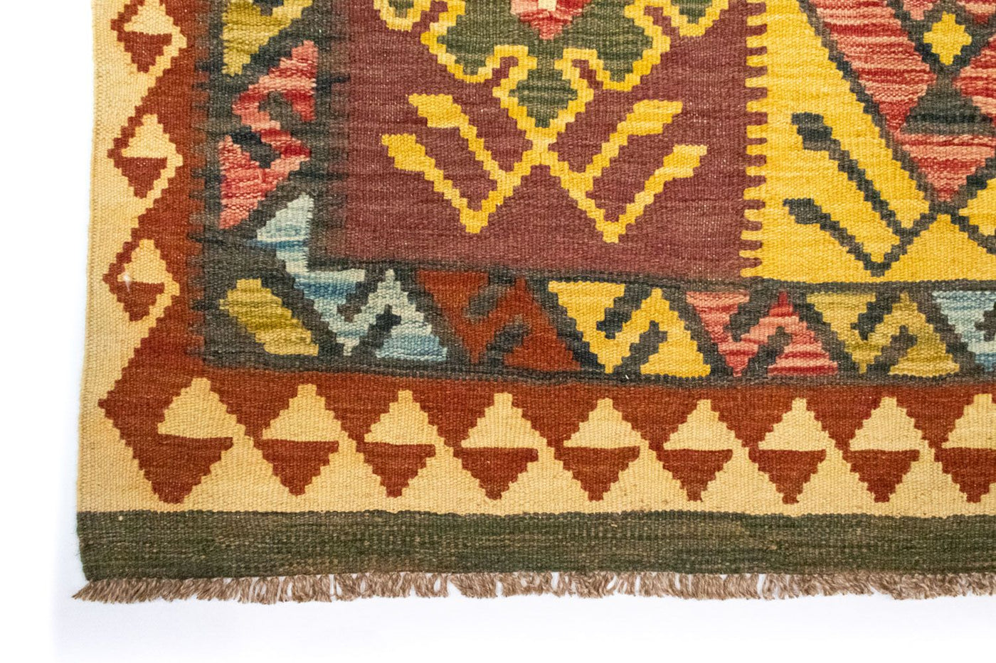 Afghansk kilim Mattan 131x88cm
