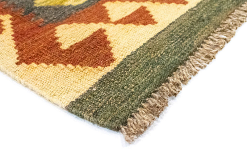 Kelim Carpet - orientalisk matta - 131 x 88 cm - brun