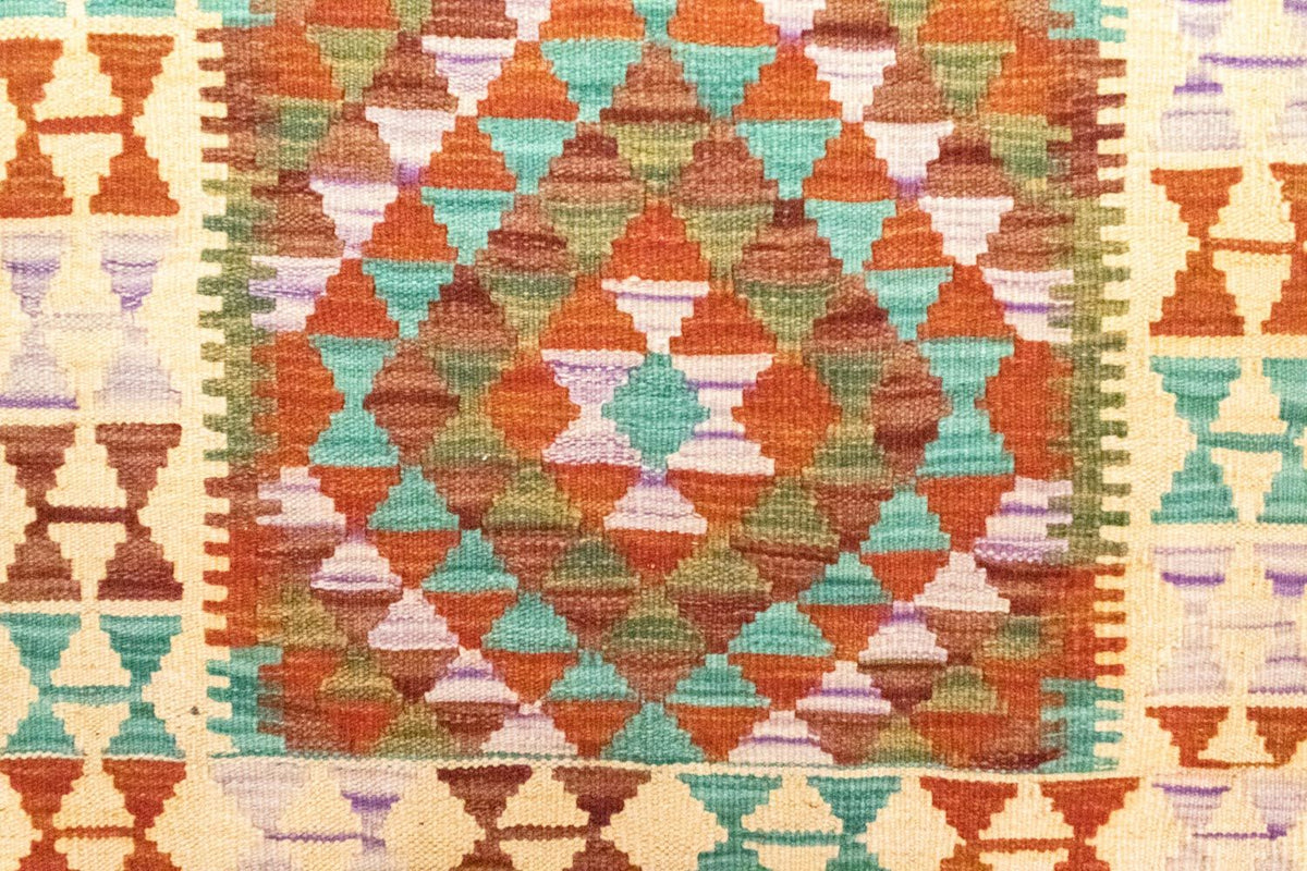 Kelim Carpet - orientalisk matta - 114 x 77 cm - flerfärgad