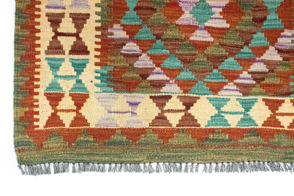 Kelim Carpet - orientalisk matta - 114 x 77 cm - flerfärgad