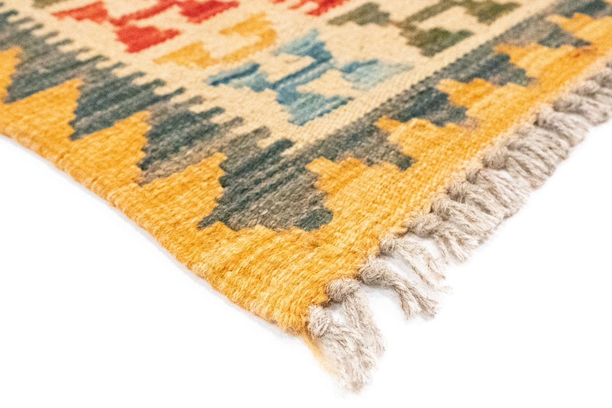 Kelim Carpet - orientalisk matta - 131 x 82 cm - gul