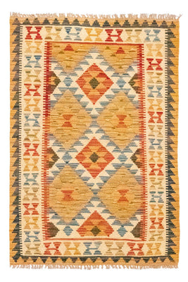 Kelim Carpet - orientalisk matta - 127 x 81 cm - beige