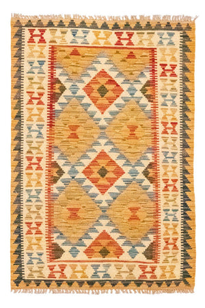Kelim Carpet - orientalisk matta - 127 x 81 cm - beige