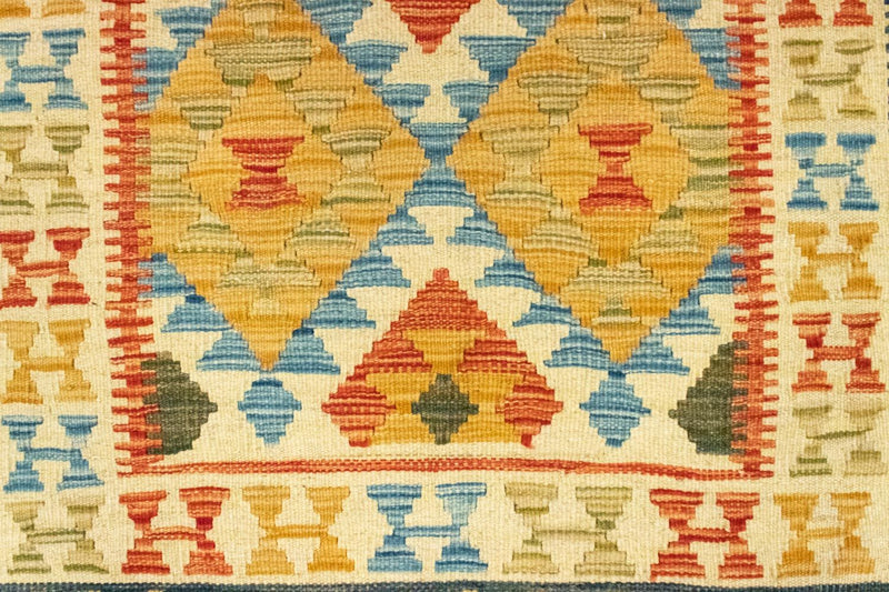 Kelim Carpet - orientalisk matta - 127 x 81 cm - beige