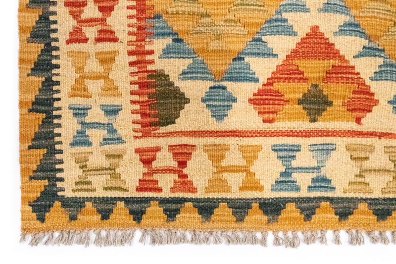 Kelim Carpet - orientalisk matta - 127 x 81 cm - beige