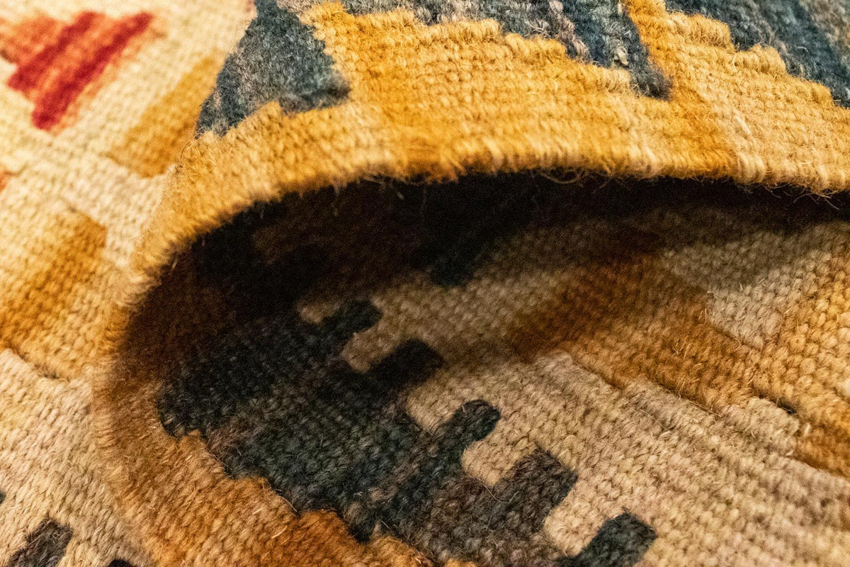 Kelim Carpet - orientalisk matta - 127 x 81 cm - beige