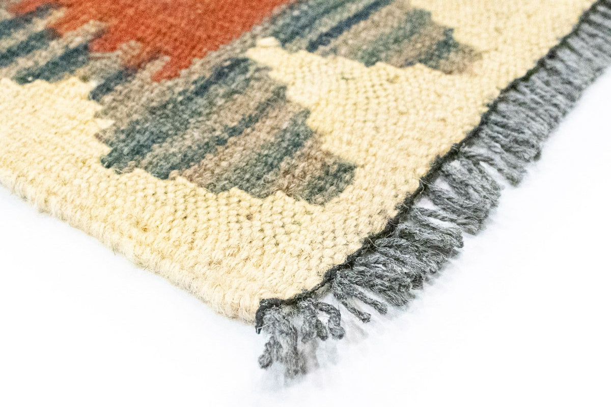 Kelim Carpet - orientalisk matta - 117 x 78 cm - brun