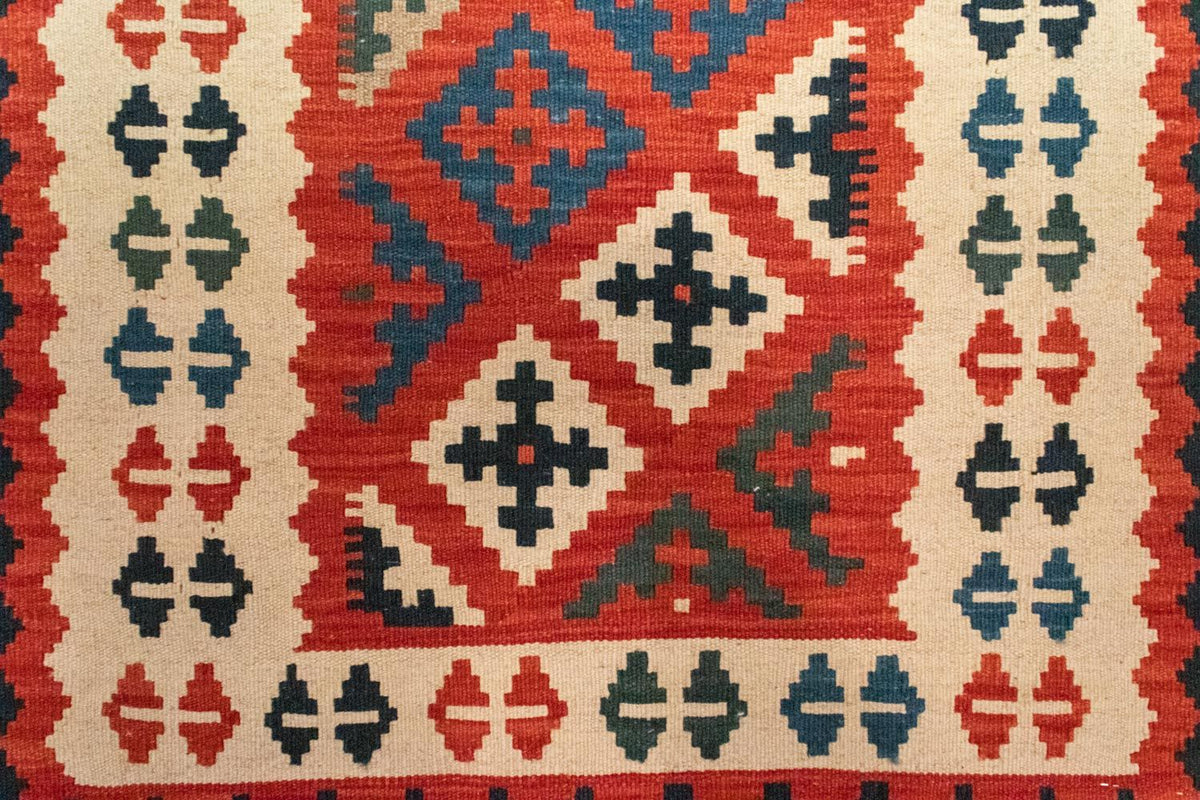 Kelim Carpet - orientalisk matta - 118 x 79 cm - flerfärgad