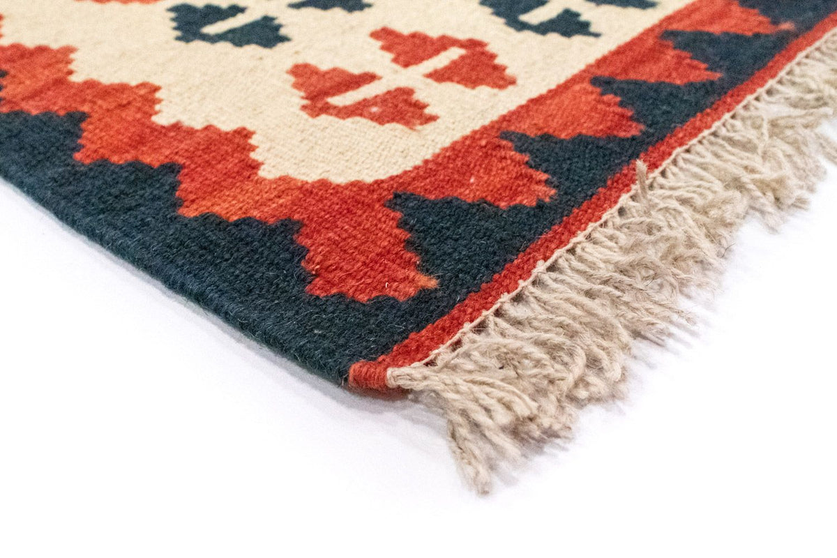 Kelim Carpet - orientalisk matta - 118 x 79 cm - flerfärgad