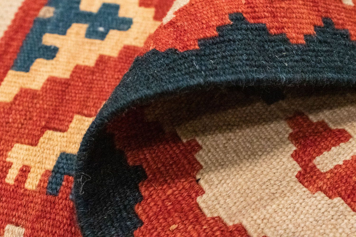 Kelim Carpet - orientalisk matta - 118 x 79 cm - flerfärgad