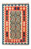 Kelim Carpet - orientalisk matta - 124 x 84 cm - flerfärgad