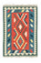Kelim Carpet - orientalisk matta - 122 x 83 cm - orange
