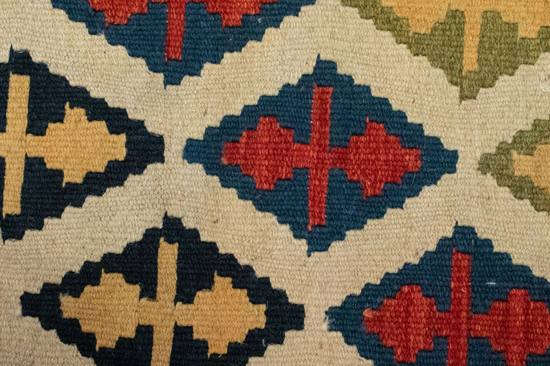 Kelim Carpet - orientalisk matta - 119 x 82 cm - orange