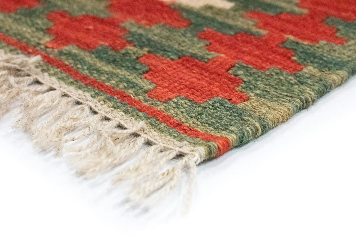 Kelim Carpet - orientalisk matta - 119 x 82 cm - orange