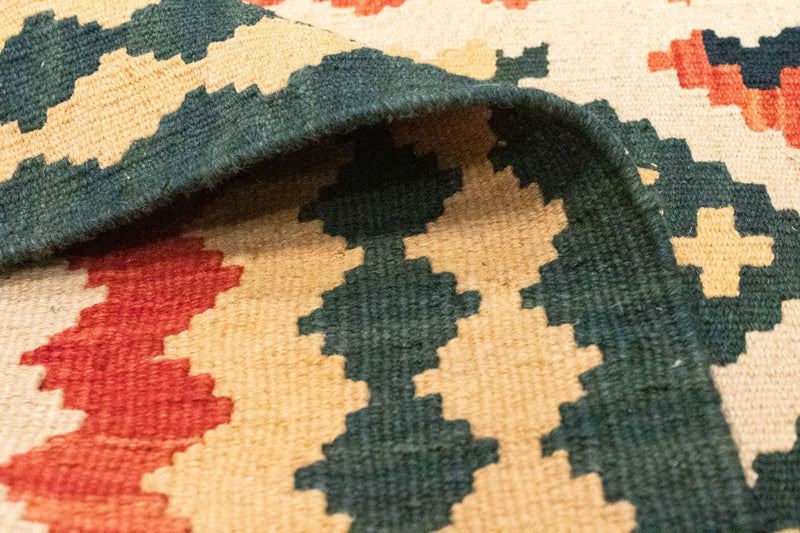 Kelim Carpet - orientalisk matta - 125 x 86 cm - beige