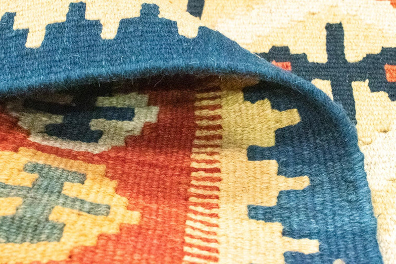 Kelim Carpet - orientalisk matta - 121 x 82 cm - beige