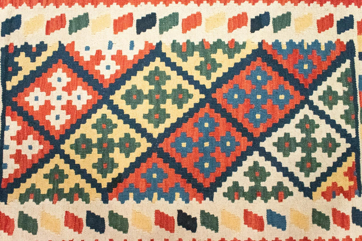 Kelim Carpet - orientalisk matta - 132 x 80 cm - beige