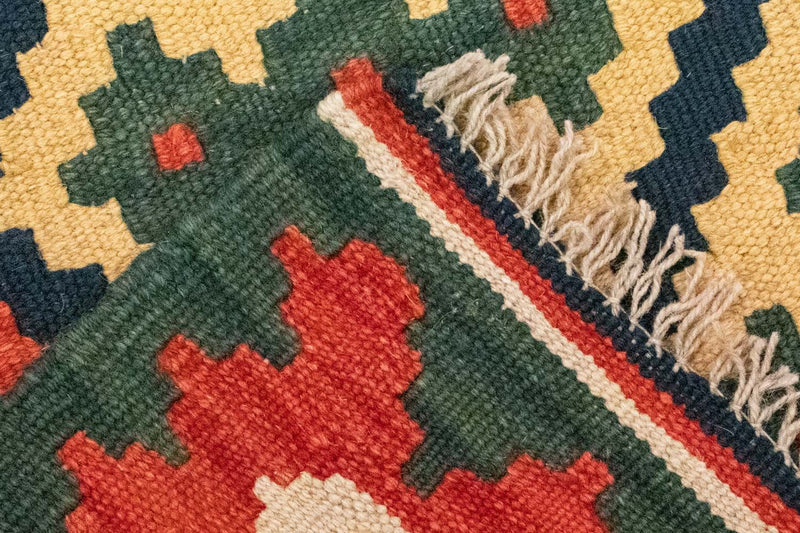 Kelim Carpet - orientalisk matta - 132 x 80 cm - beige