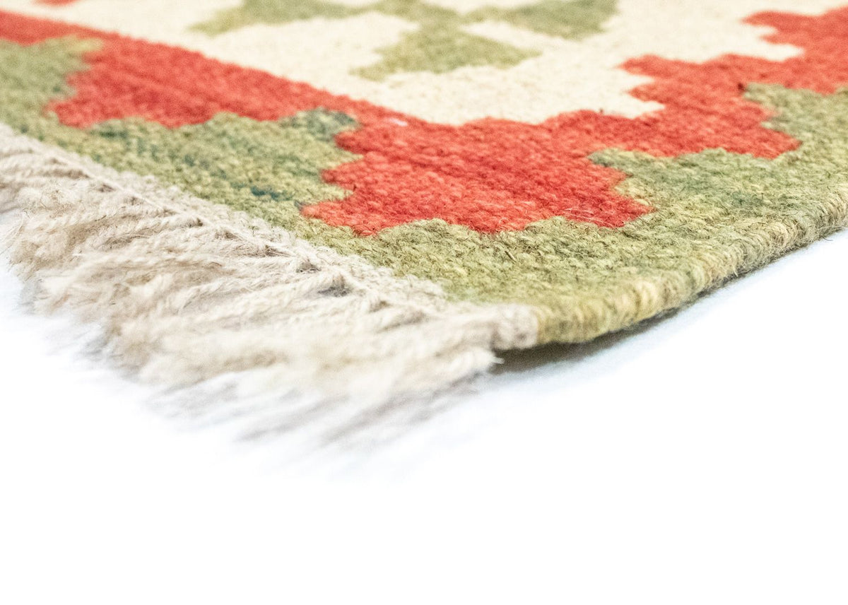 Kelim Carpet - orientalisk matta - 121 x 80 cm - blå