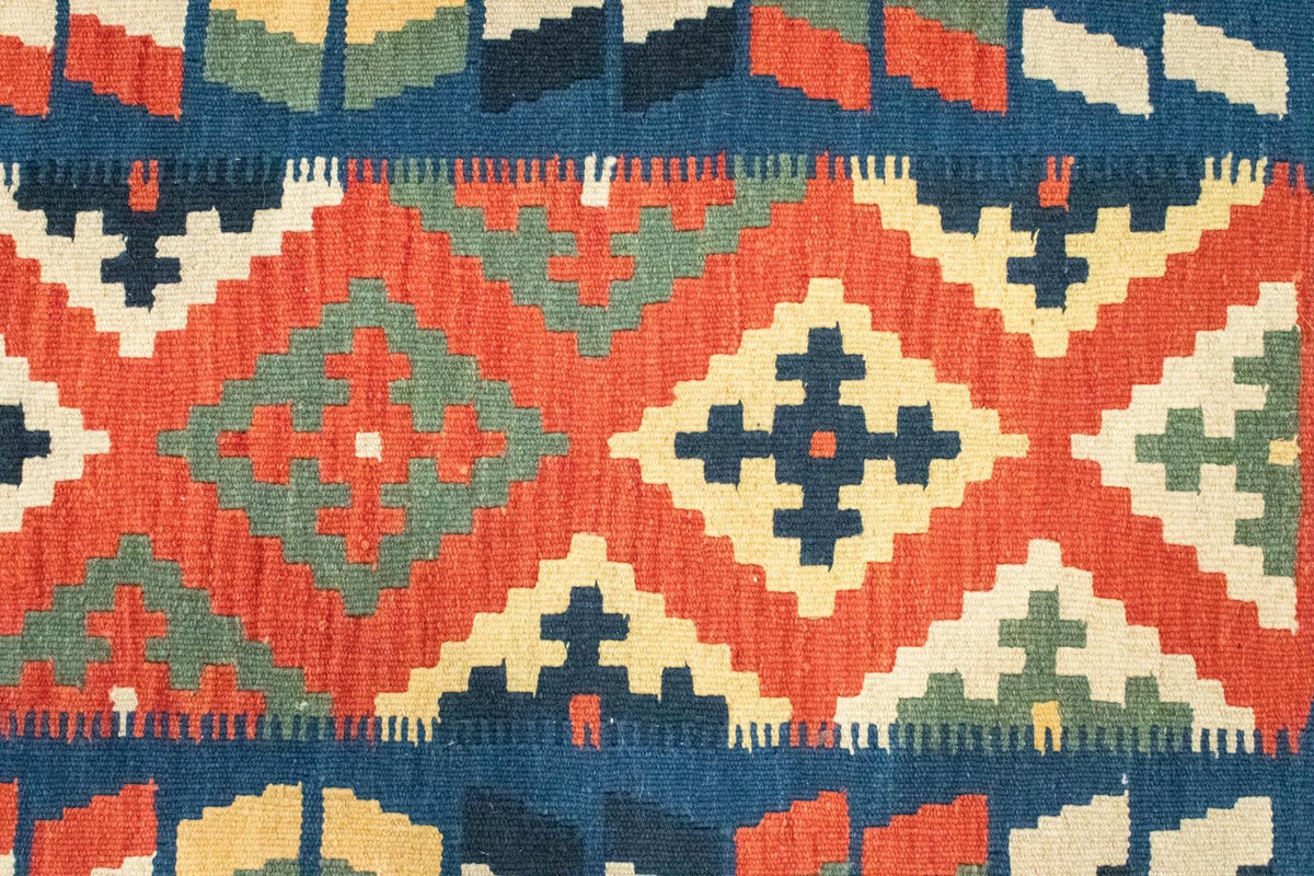 Kelim Carpet - orientalisk matta - 117 x 79 cm - orange