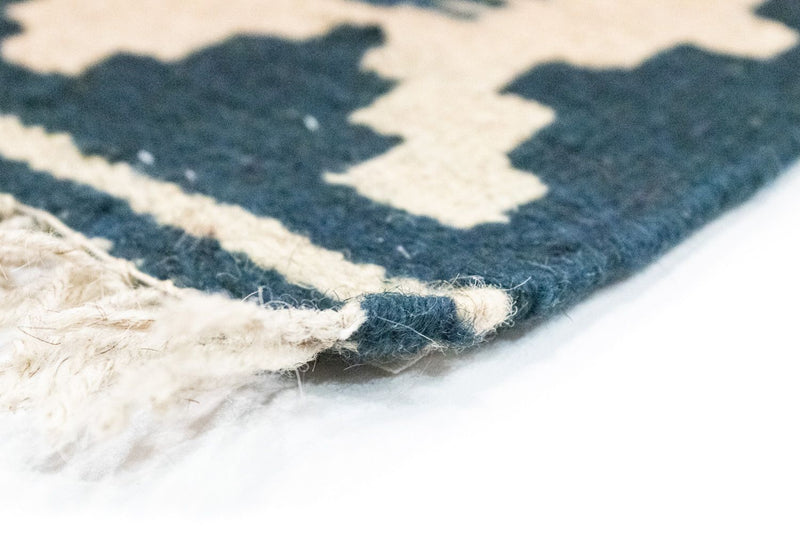 Kelim Carpet - orientalisk matta - 117 x 79 cm - orange