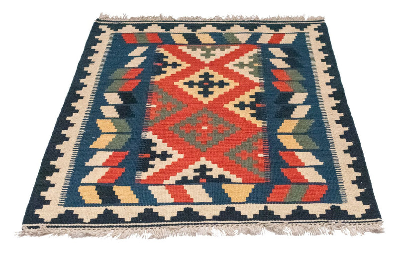 Kelim Carpet - orientalisk matta - 117 x 79 cm - orange