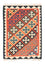 Kelim Carpet - orientalisk matta - 122 x 90 cm - orange
