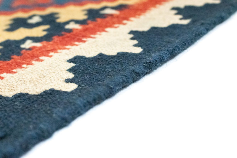 Kelim Carpet - orientalisk matta - 122 x 90 cm - orange